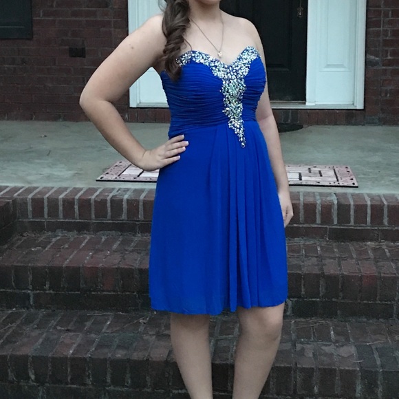 David’s Bridal Blondie Nites Homecoming Dress - Picture 2 of 2